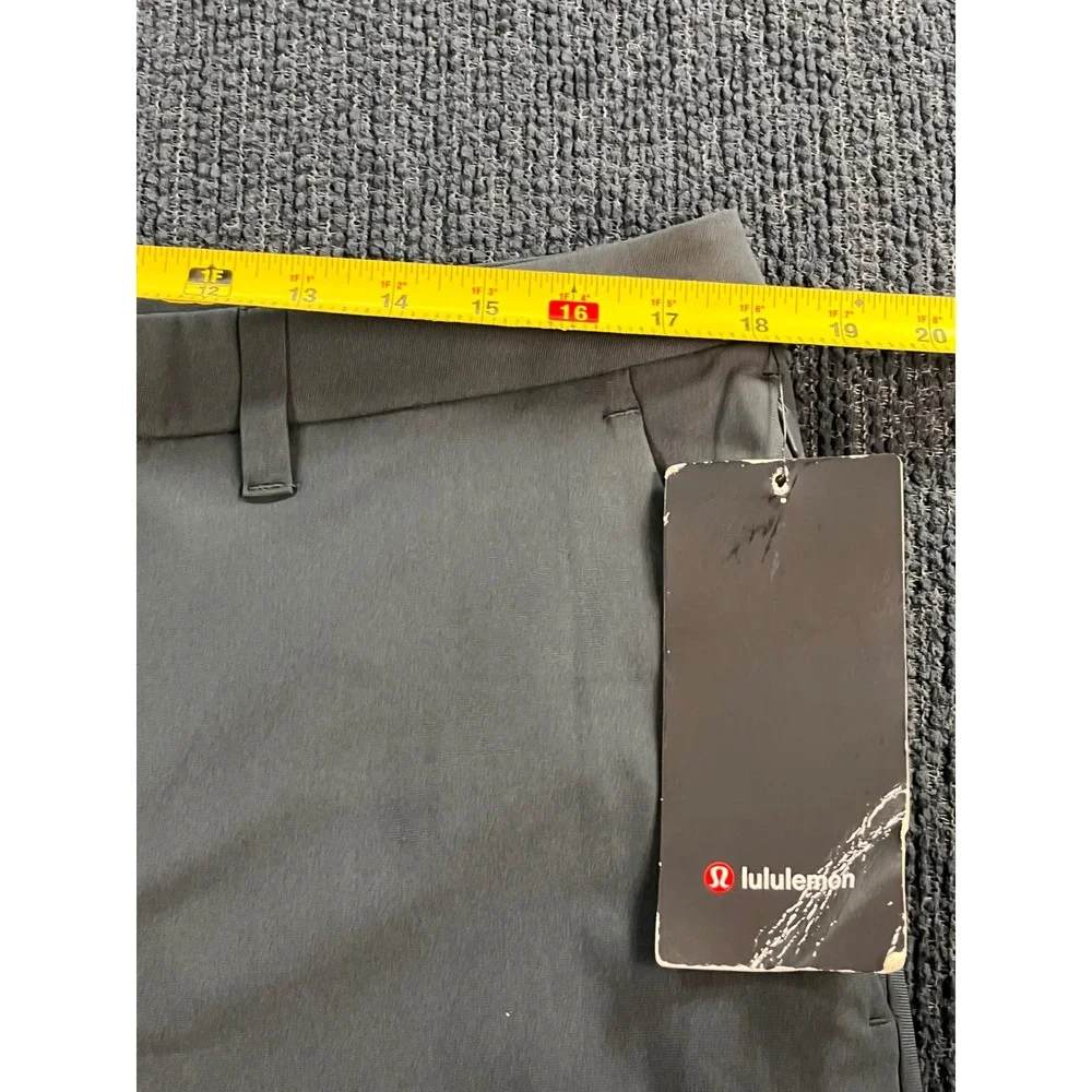Lululemon ABC Classic-Fit Trouser 34x32 Warpstreme Obsidian Grey LM5ALTS